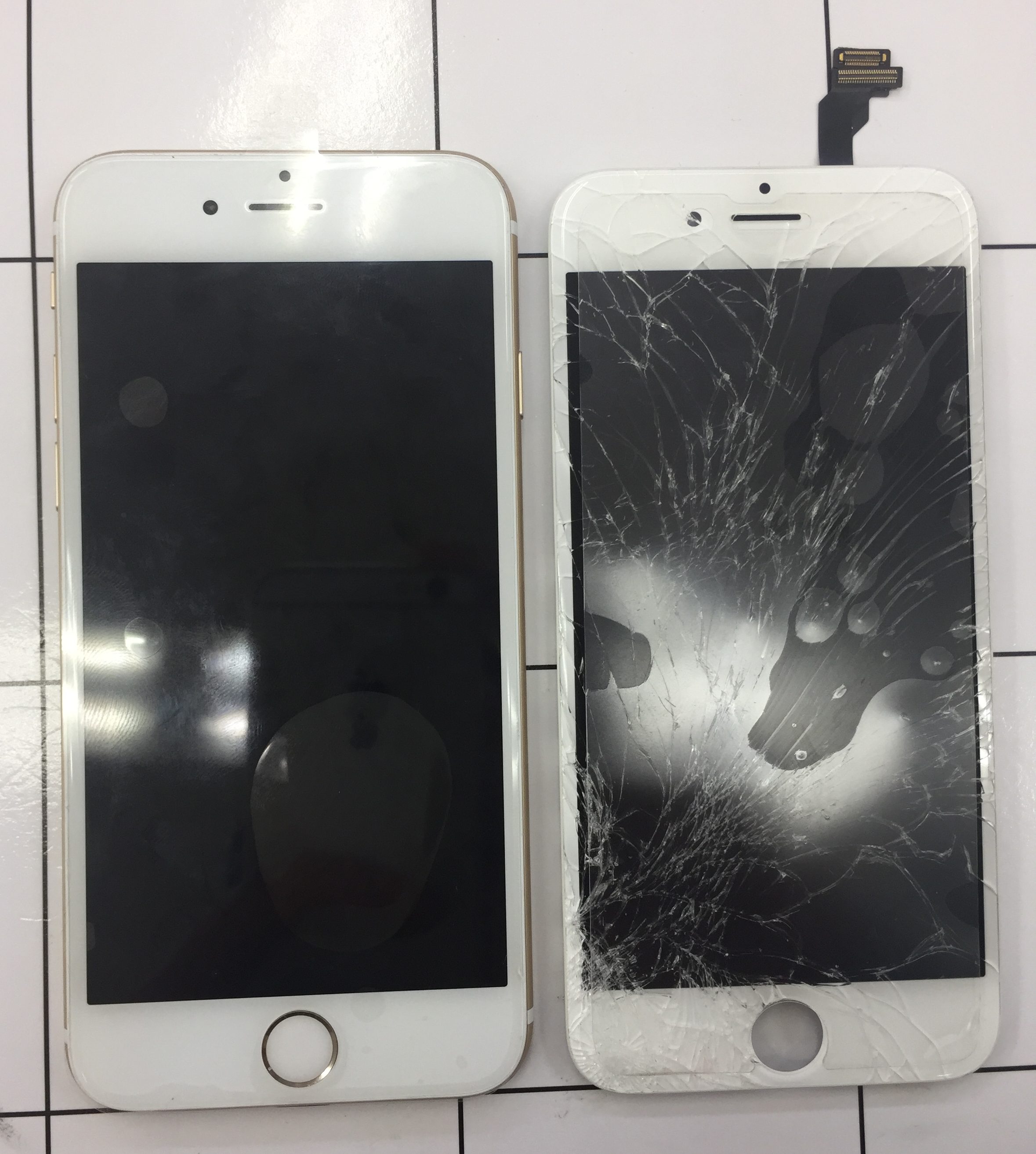 千葉県四街道市　iPhone６画面割れ修理しました！