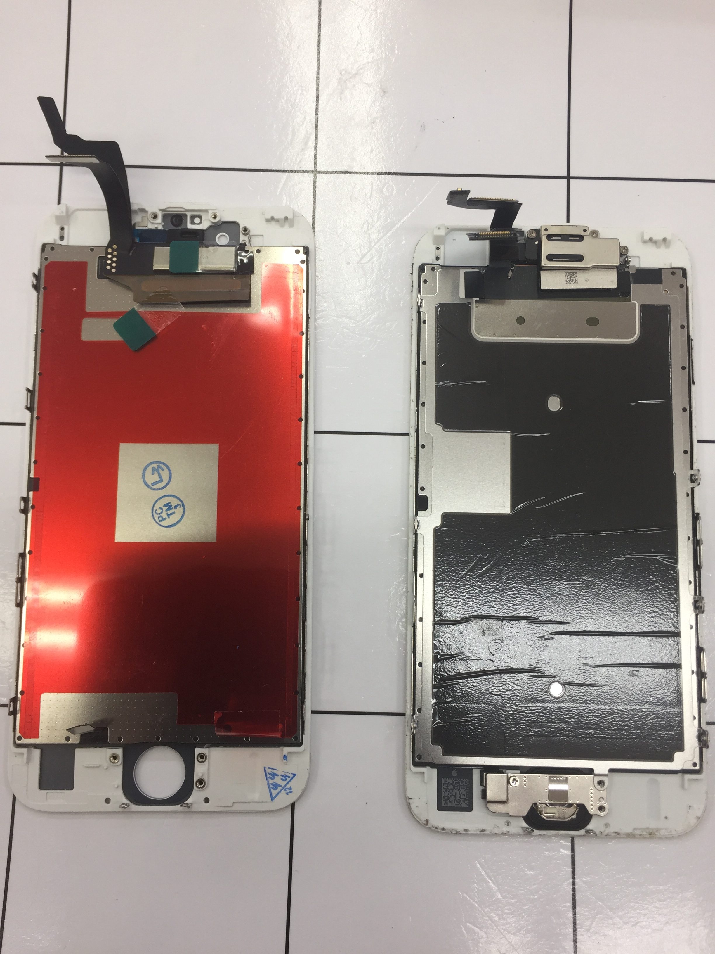 千葉　四街道　iPhone６S　画面割れ修理　12,800円　20分