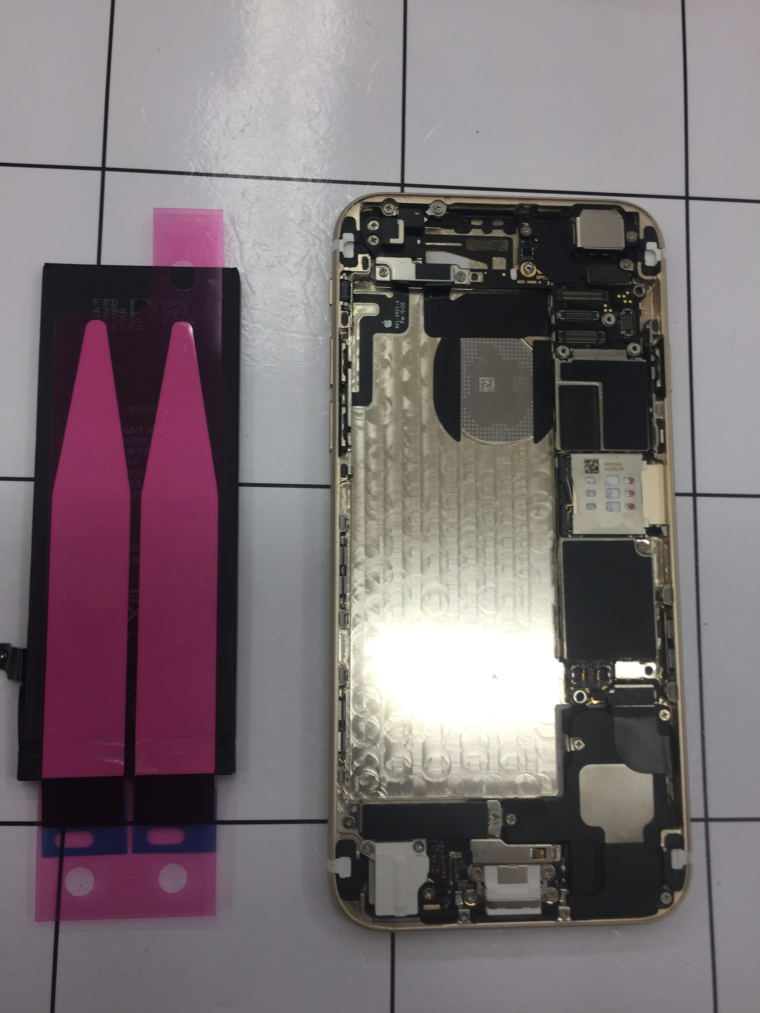 千葉　四街道　10分で、iPhone６のバッテリー交換しました(*‘∀‘)