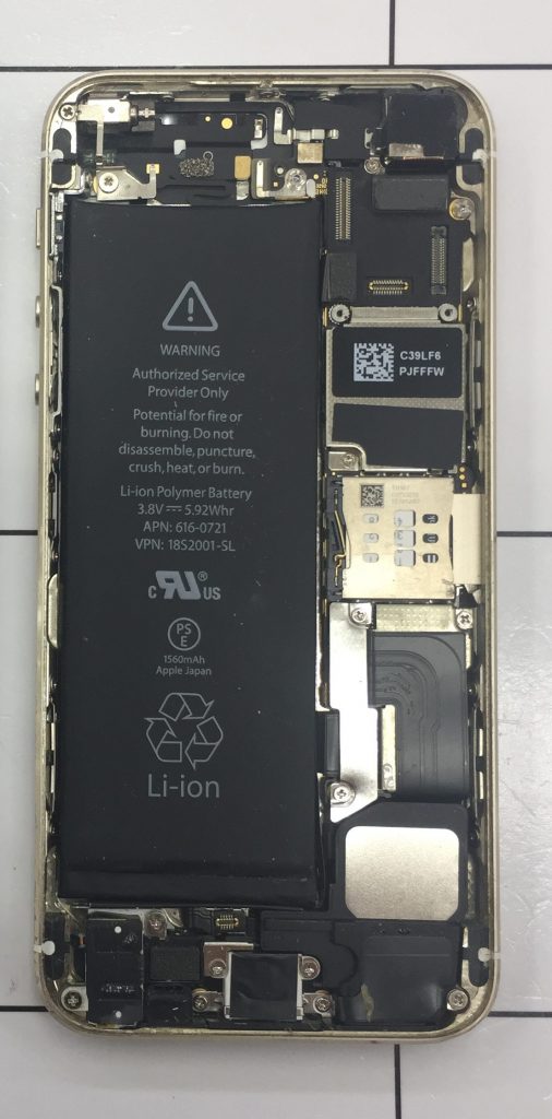 【iPhone 修理 笛吹】iPhone６のバッテリー交換！！
