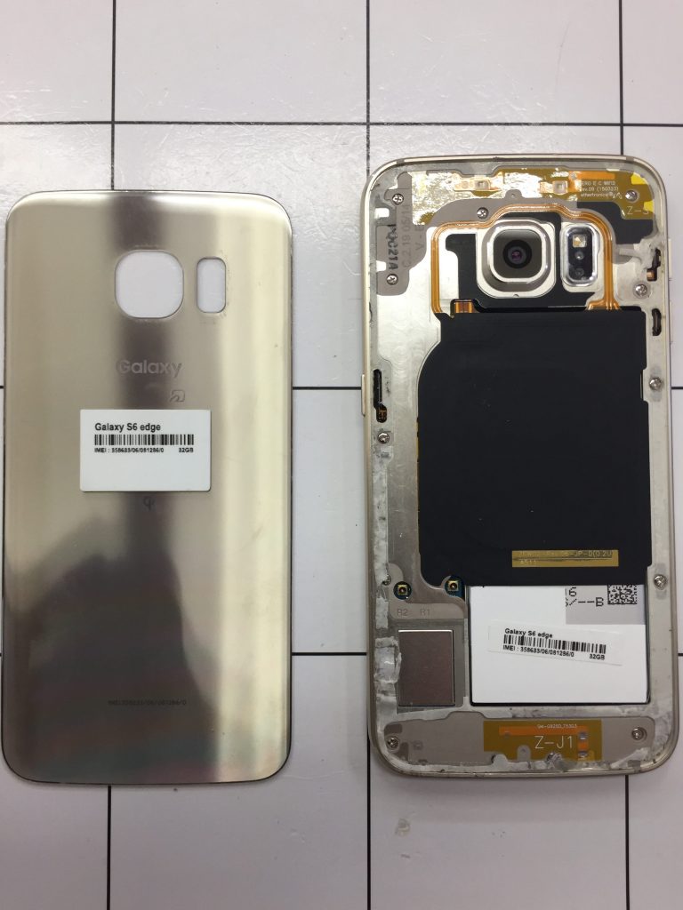 【スマホ 修理 山梨】Galaxy S６ Edgeのバッテリー交換ならあいプロ甲府店が対応可能！保証も付いています！！