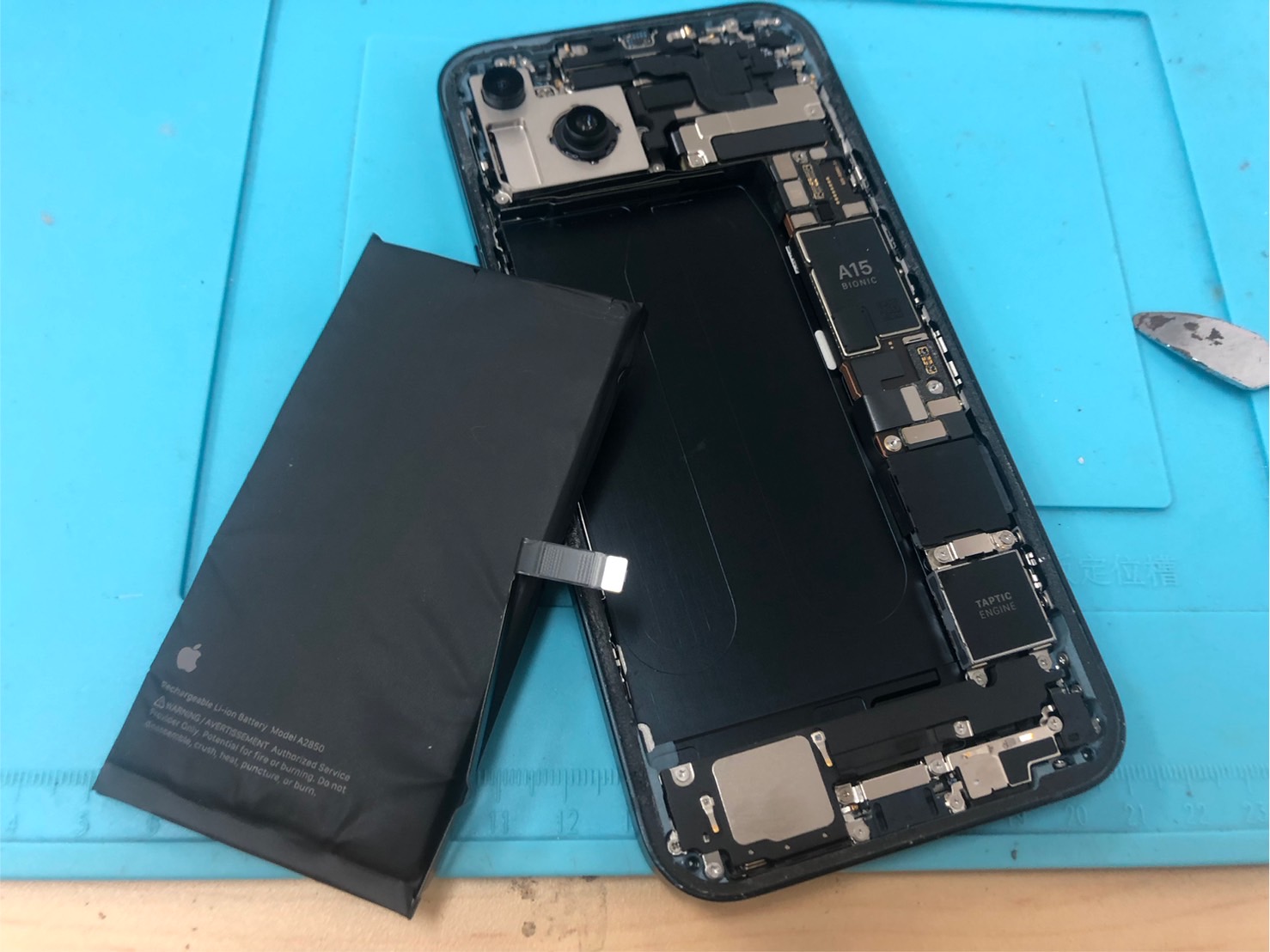 印西のiPhoneバッテリー交換！最短時間で完了